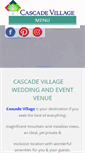 Mobile Screenshot of cascadevillage.com