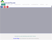 Tablet Screenshot of cascadevillage.com